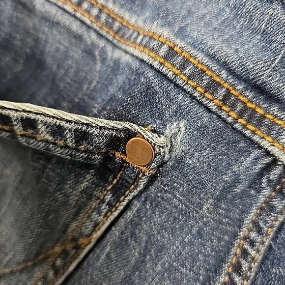 Wrangler Retro Mens Relaxed Boot Cut Jeans Sz 33x30 Western Cowboy Chore Barn - Picture 12 of 12